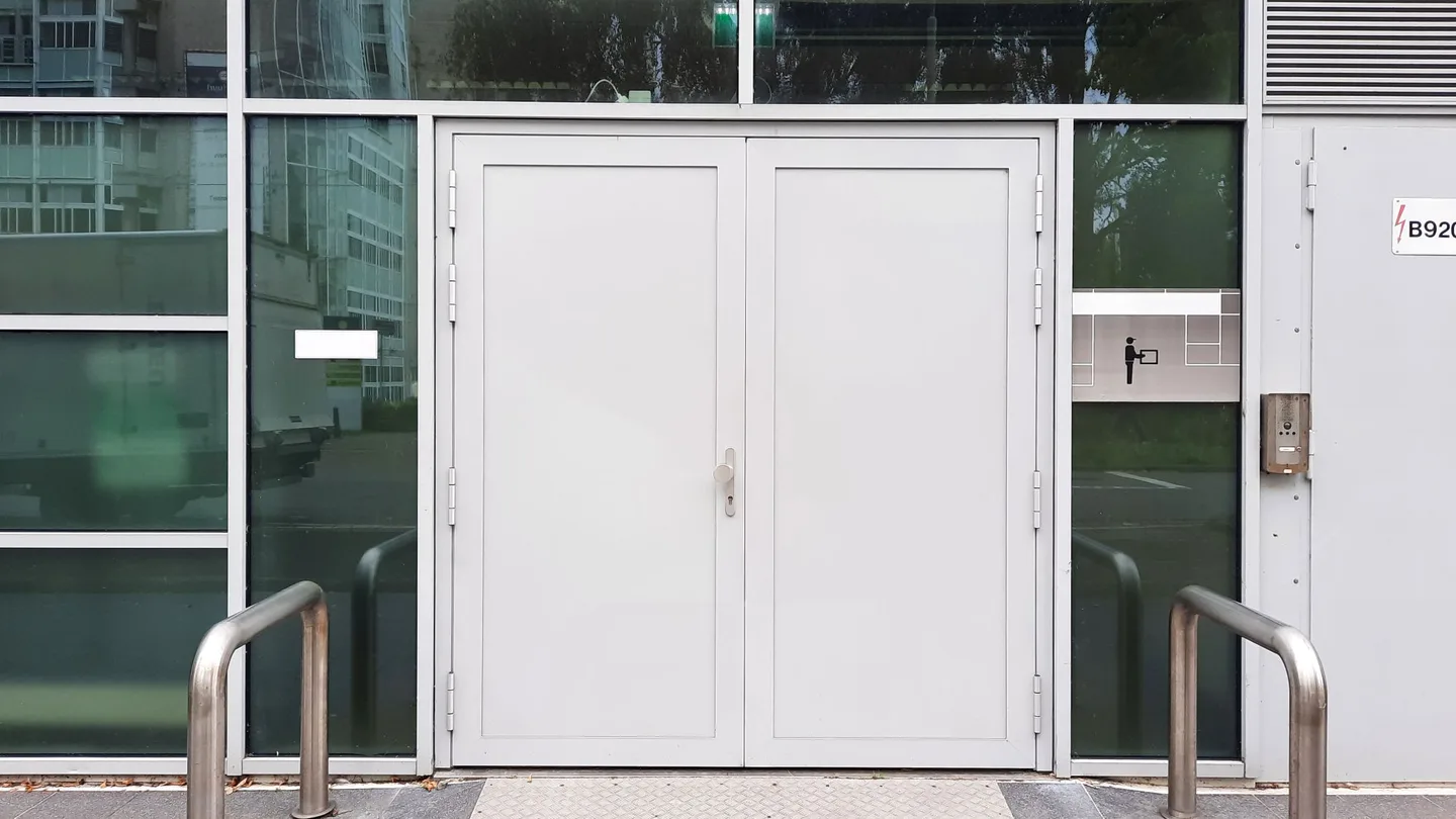 Private-label aluminium door finished for an OEM customer
