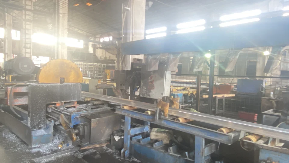 Extrusion press line