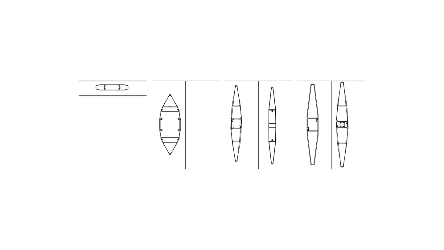Shading range, catalogue design rendering